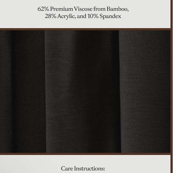 Black Straight Leg Pants with High Waist - Picture 8 of 16